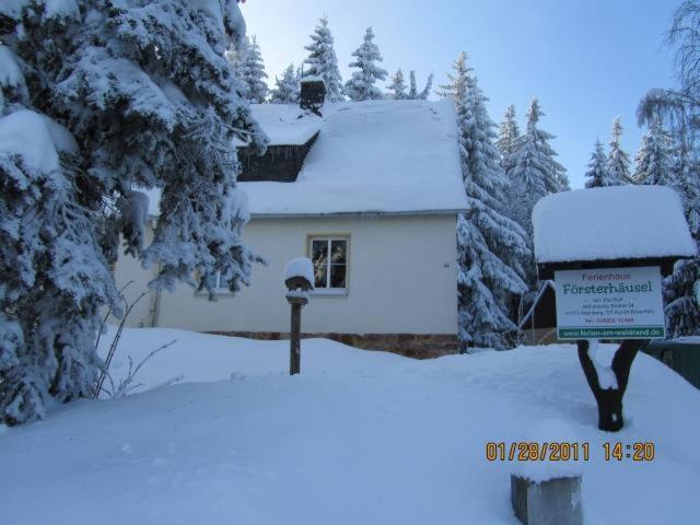 Ferienhaus Ferien Am Waldrand Altenberg  Dış mekan fotoğraf